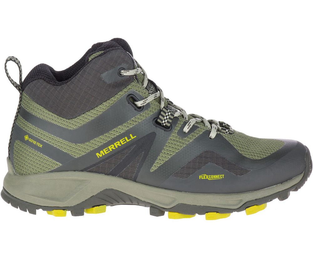 Merrell Boots Olive - MQM Flex 2 Mid GORE-TEX® - Womens 34GKBIAXS